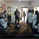 طالبات جامعة الحياة للعلوم الصحية في زيارة مركز القلوب البيضاء