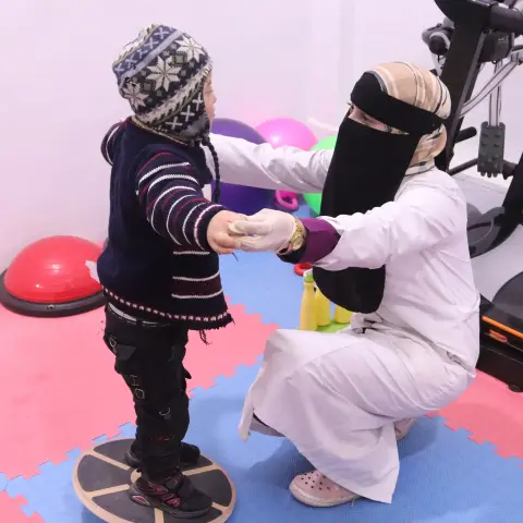 علاج فيزيائي بشكل يومي