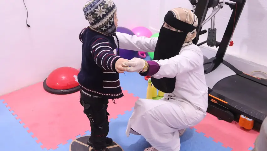 علاج فيزيائي بشكل يومي